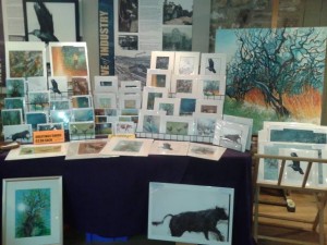 My stall at Pendle Heritage Centre this month.